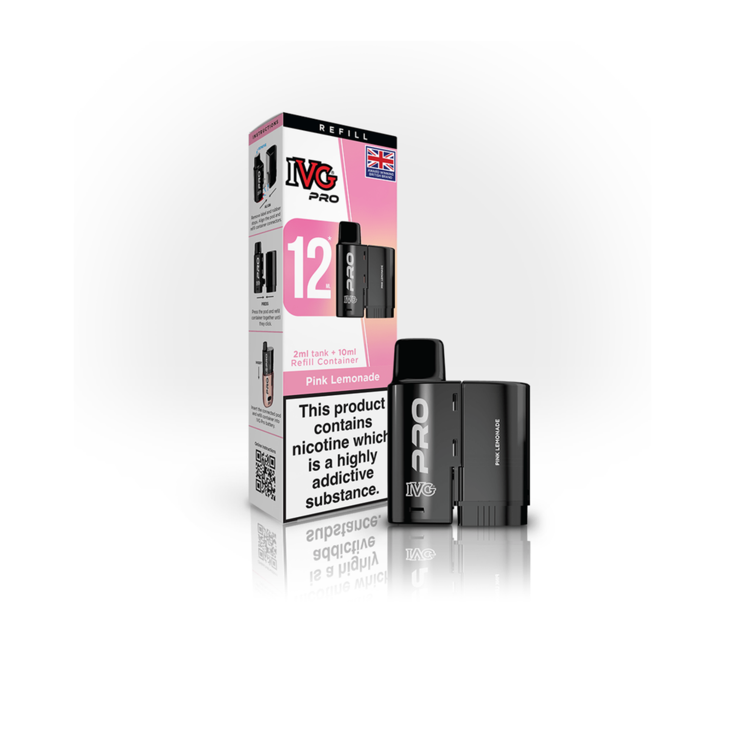 IVG Pro 12 Prefilled Vape Pods