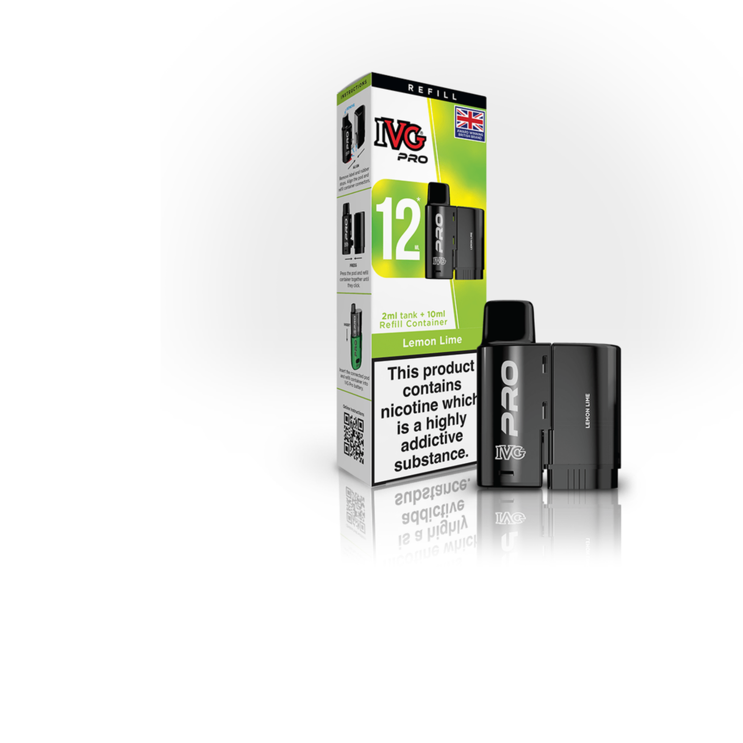 IVG Pro 12 Prefilled Vape Pods