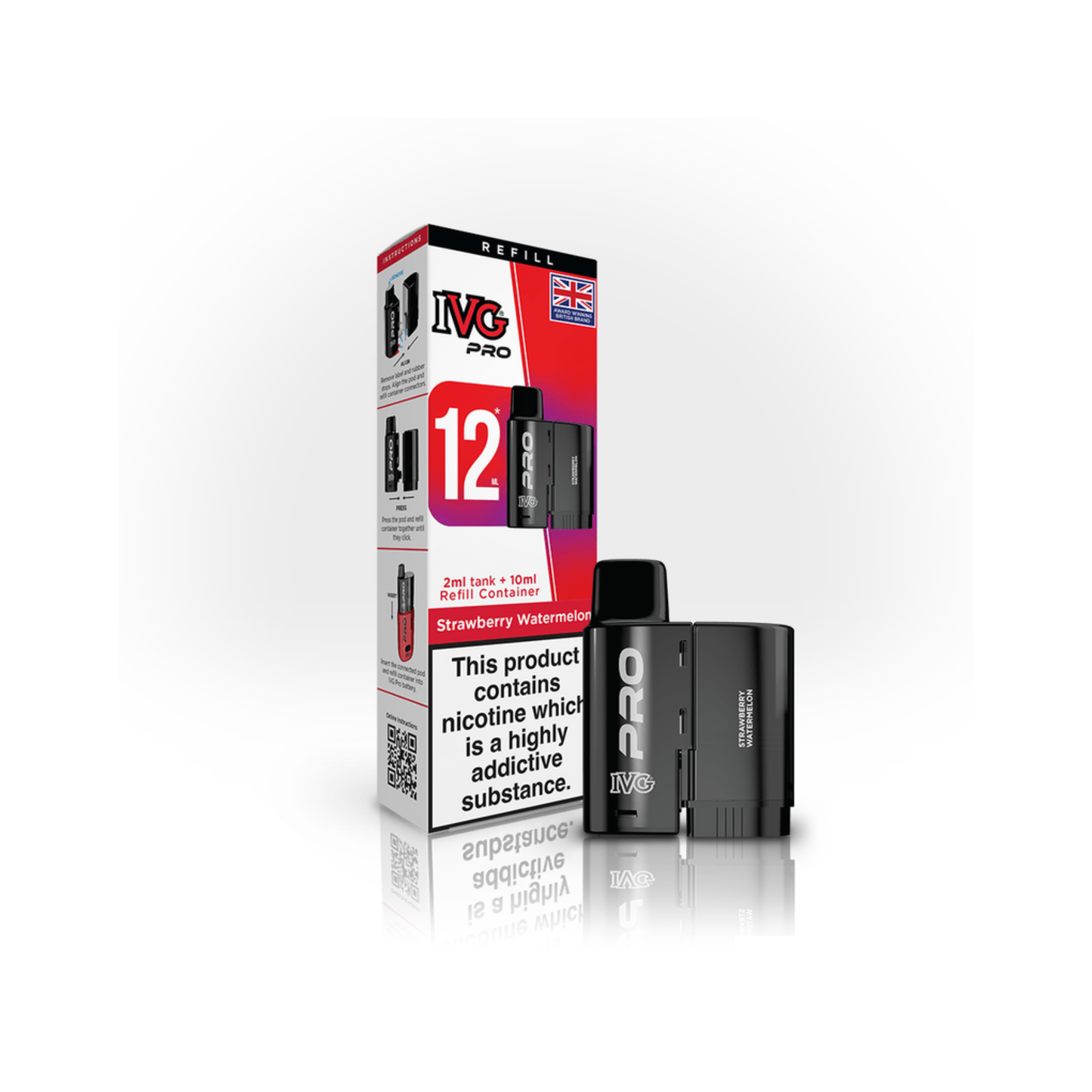 IVG Pro 12 Prefilled Vape Pods