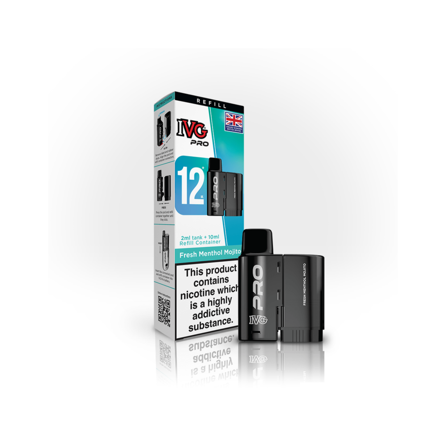 IVG Pro 12 Prefilled Vape Pods