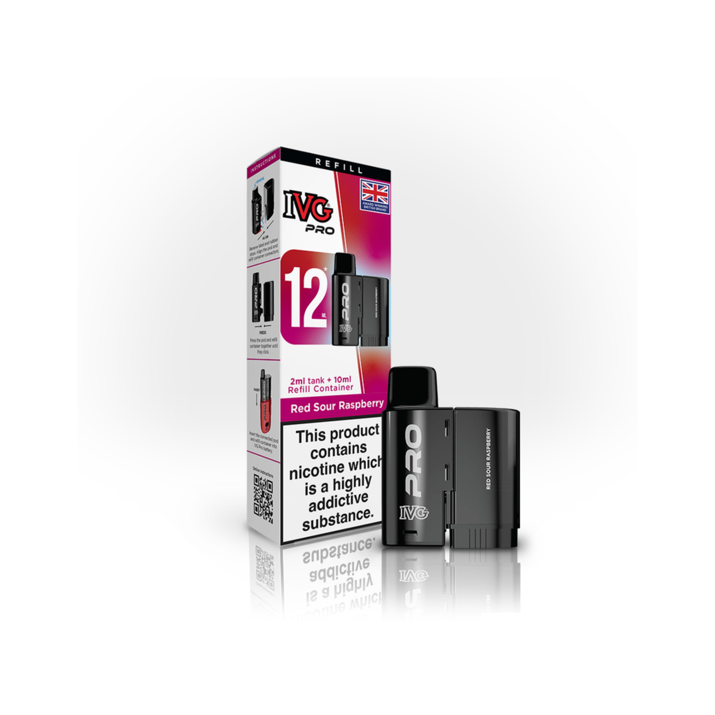 IVG Pro 12 Prefilled Vape Pods