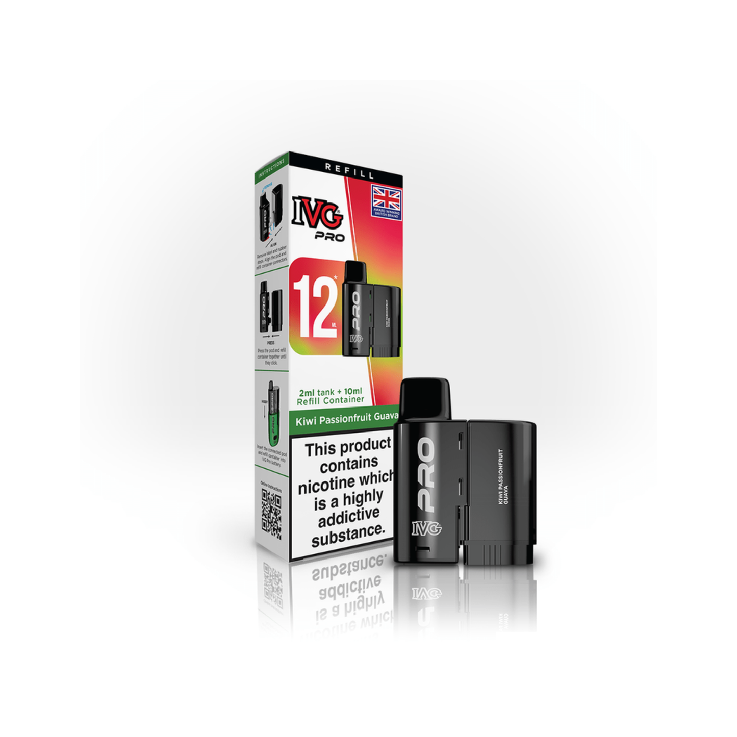 IVG Pro 12 Prefilled Vape Pods