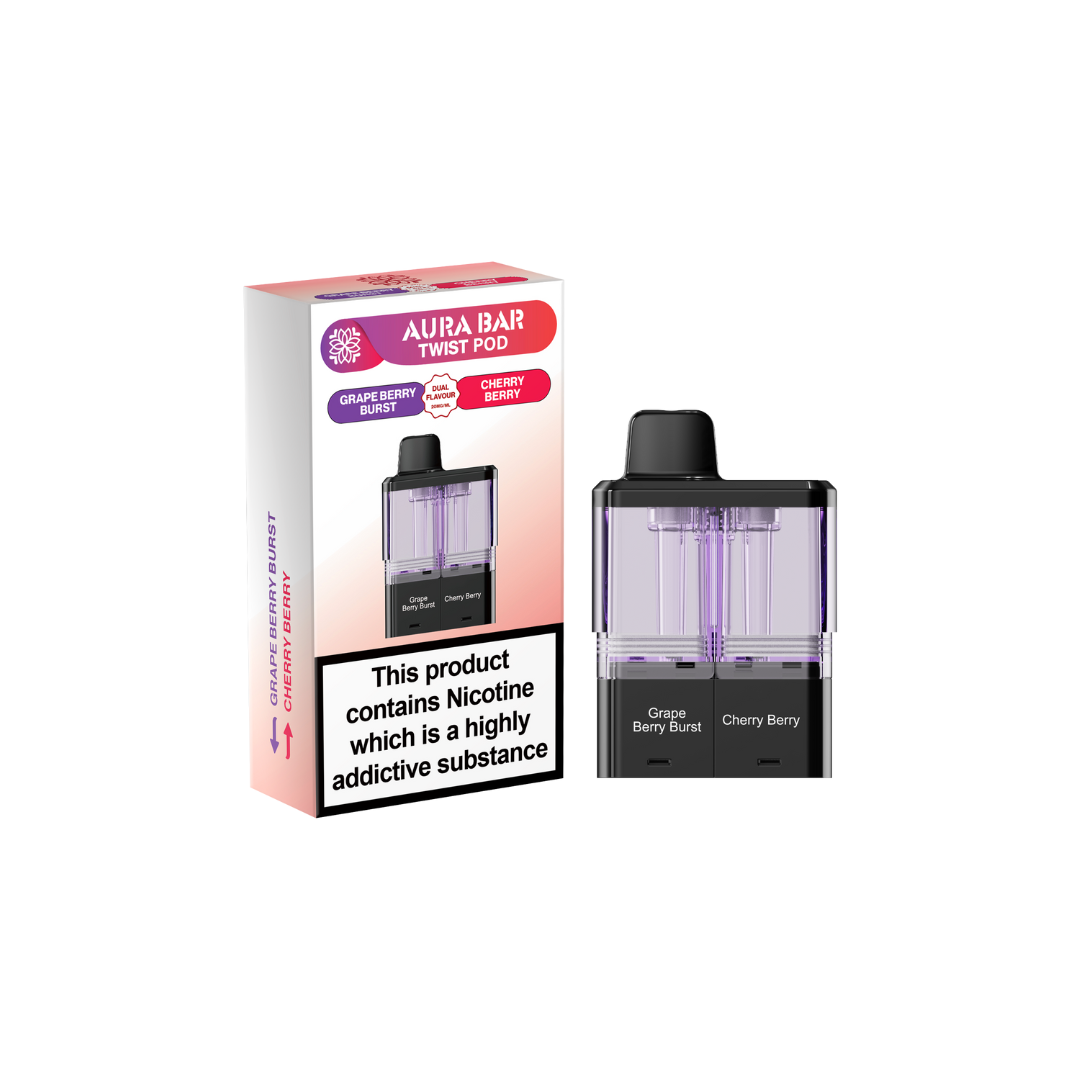 Aura Bar Twist Pro 40K Prefilled Pods