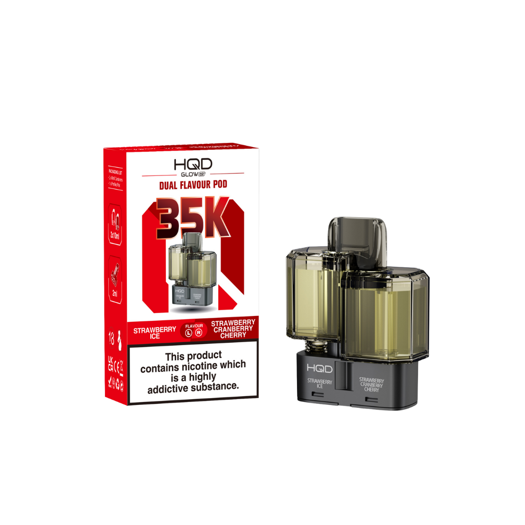 HQD Glow Air 70K Prefilled Pods