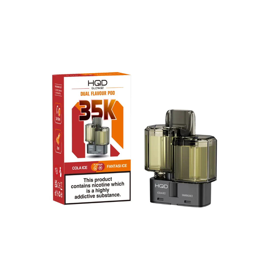 HQD Glow Air 70K Prefilled Pods