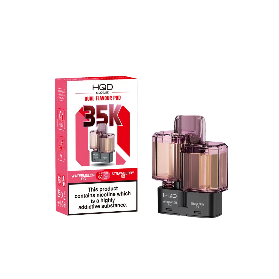 HQD Glow Air 70K Prefilled Pods