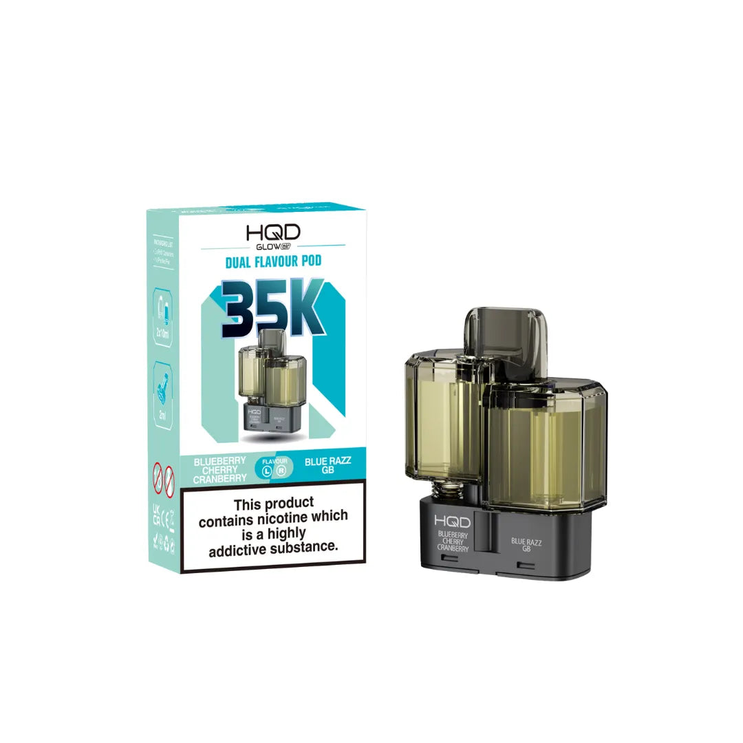 HQD Glow Air 70K Prefilled Pods