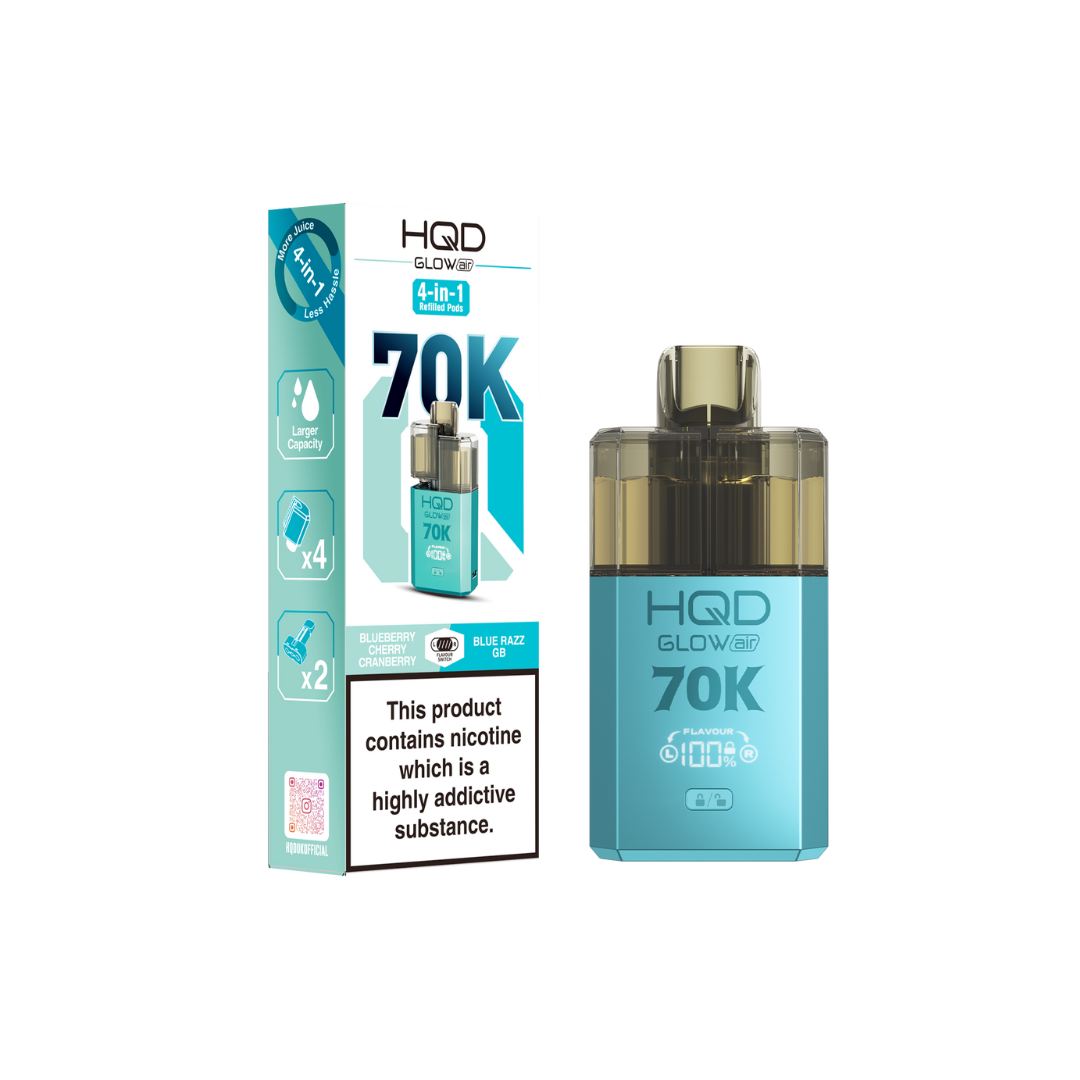 HQD Glow Air 70K Prefilled Kit