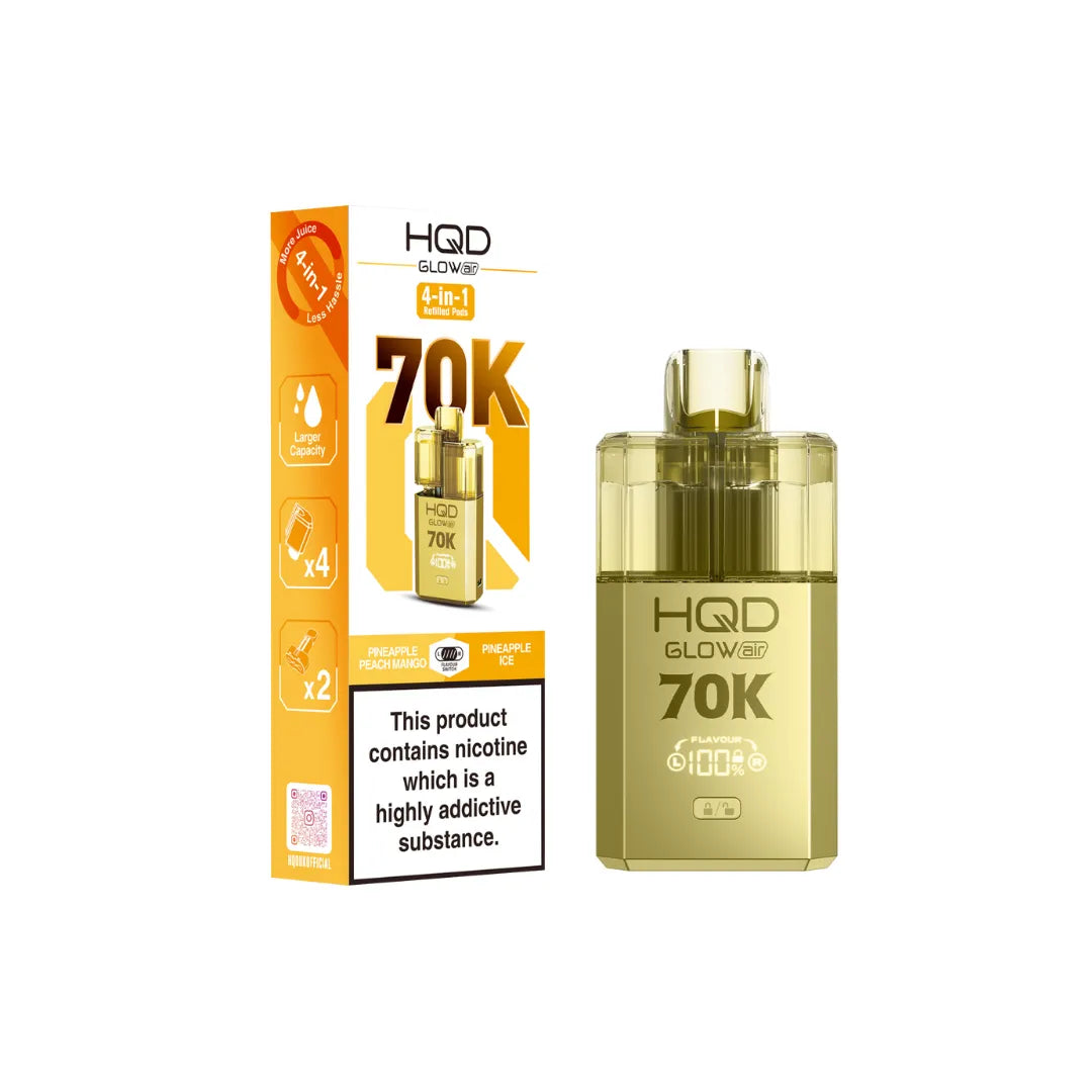 HQD Glow Air 70K Prefilled Kit