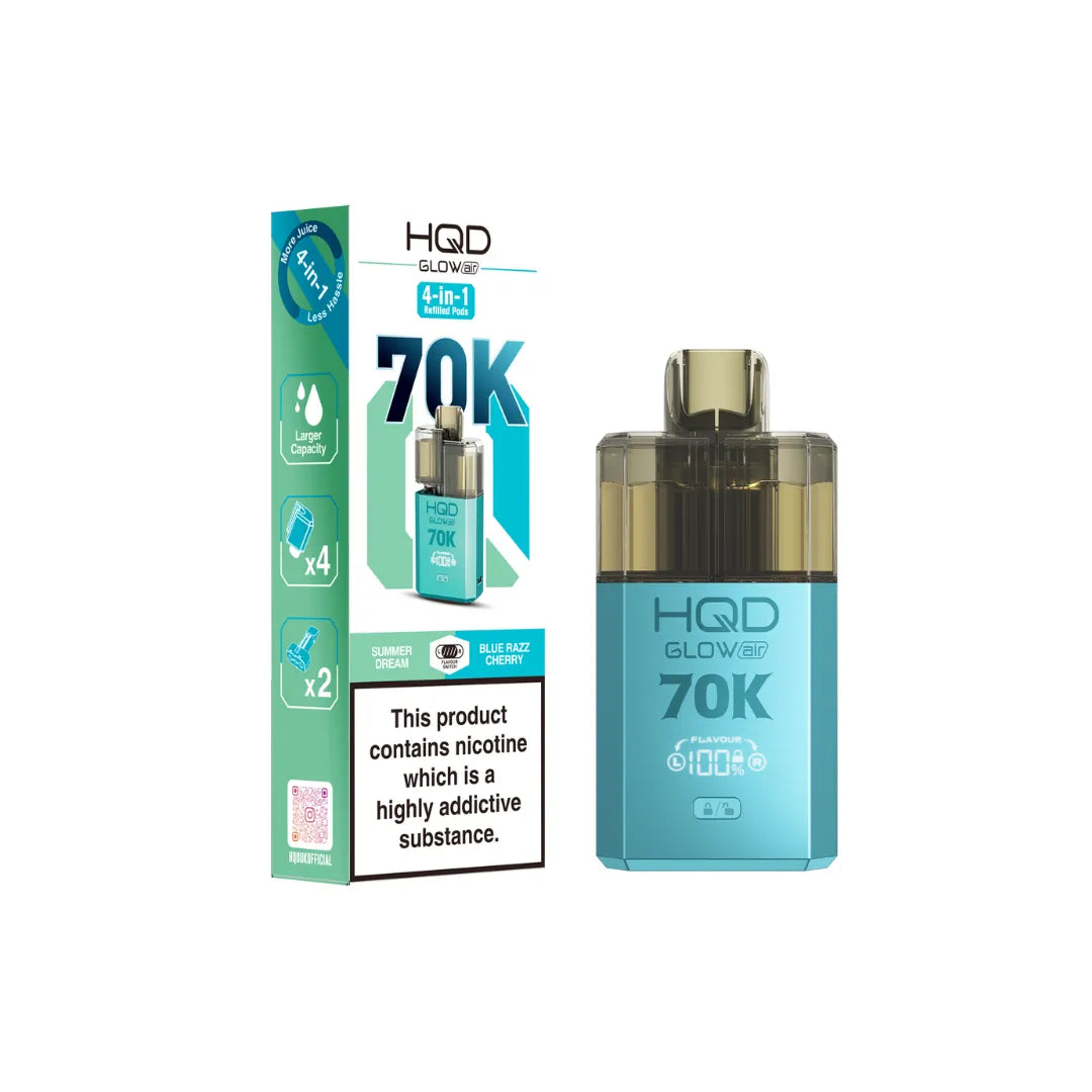 HQD Glow Air 70K Prefilled Kit