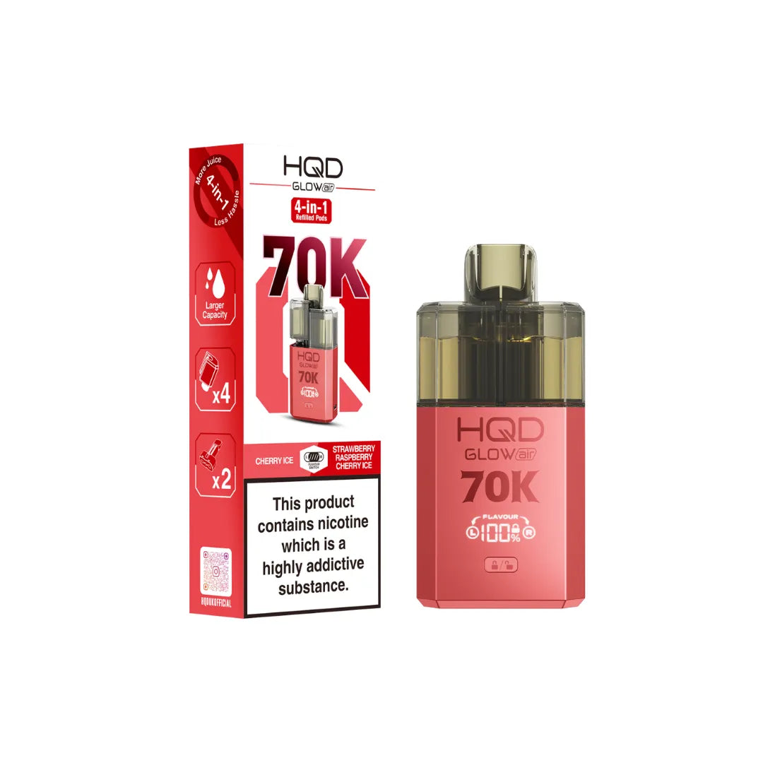 HQD Glow Air 70K Prefilled Kit