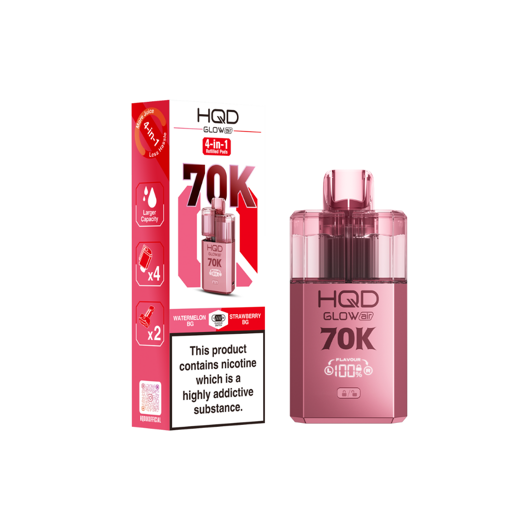 HQD Glow Air 70K Prefilled Kit