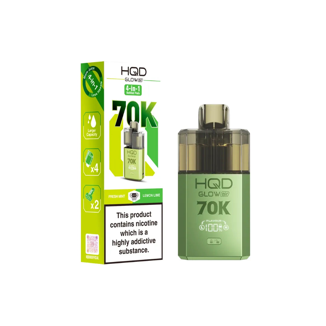 HQD Glow Air 70K Prefilled Kit