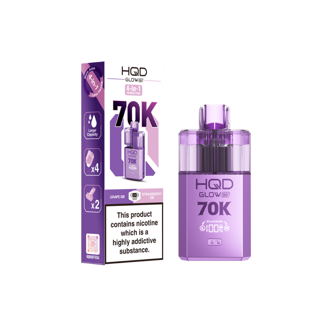HQD Glow Air 70K Prefilled Kit