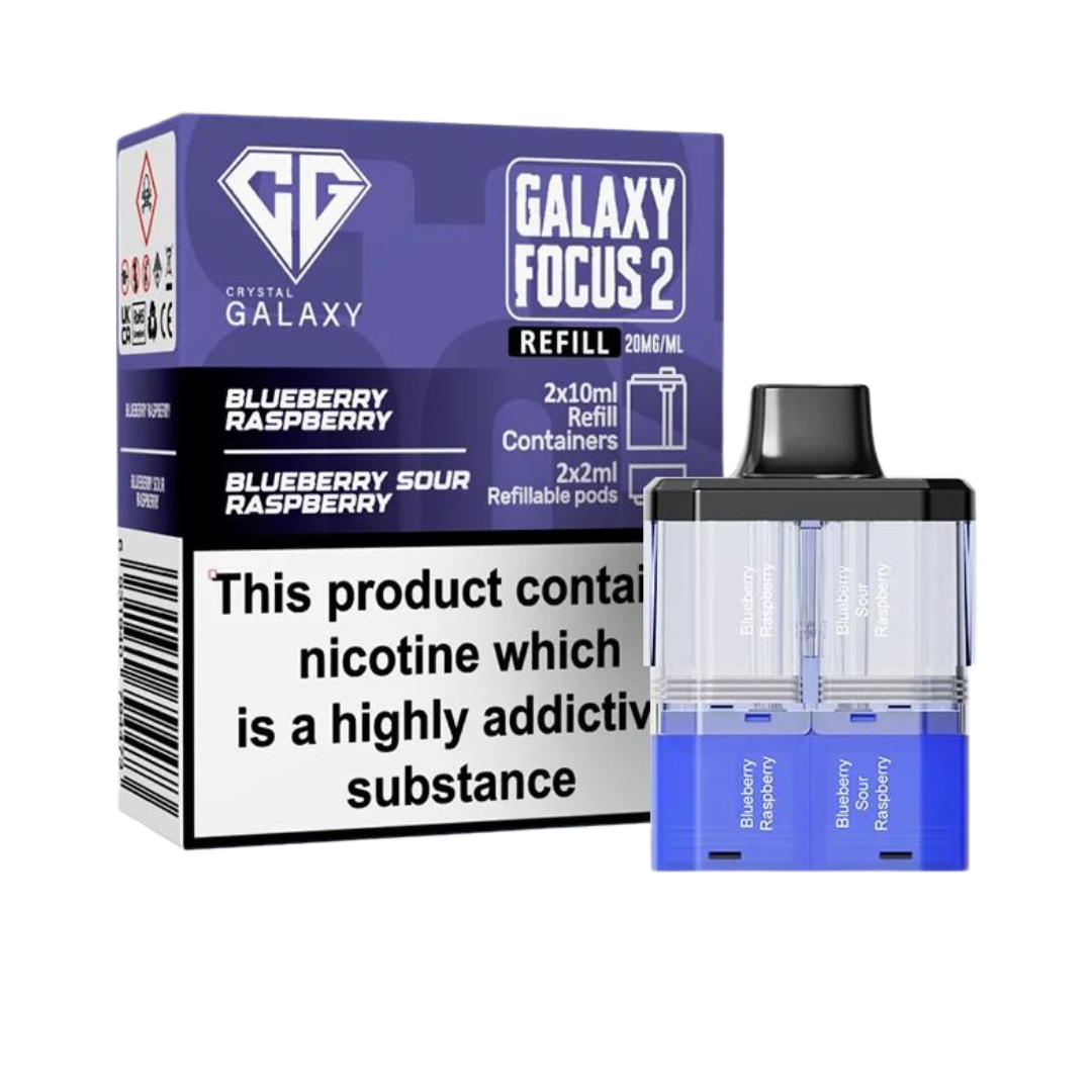 Crystal Galaxy Focus 2 – 30K Puff Prefilled Pods