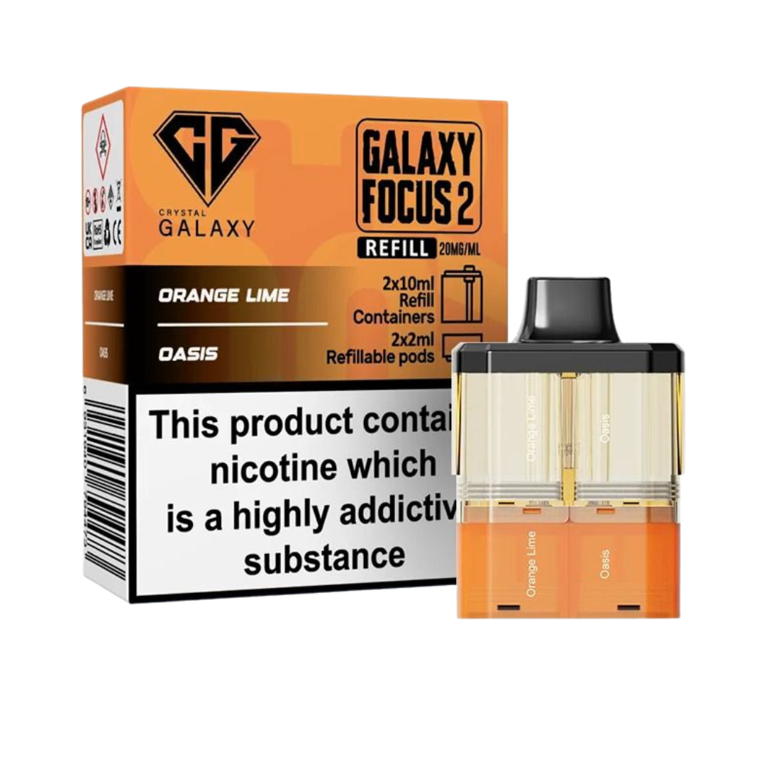 Crystal Galaxy Focus 2 – 30K Puff Prefilled Pods