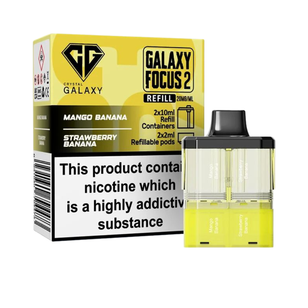 Crystal Galaxy Focus 2 – 30K Puff Prefilled Pods