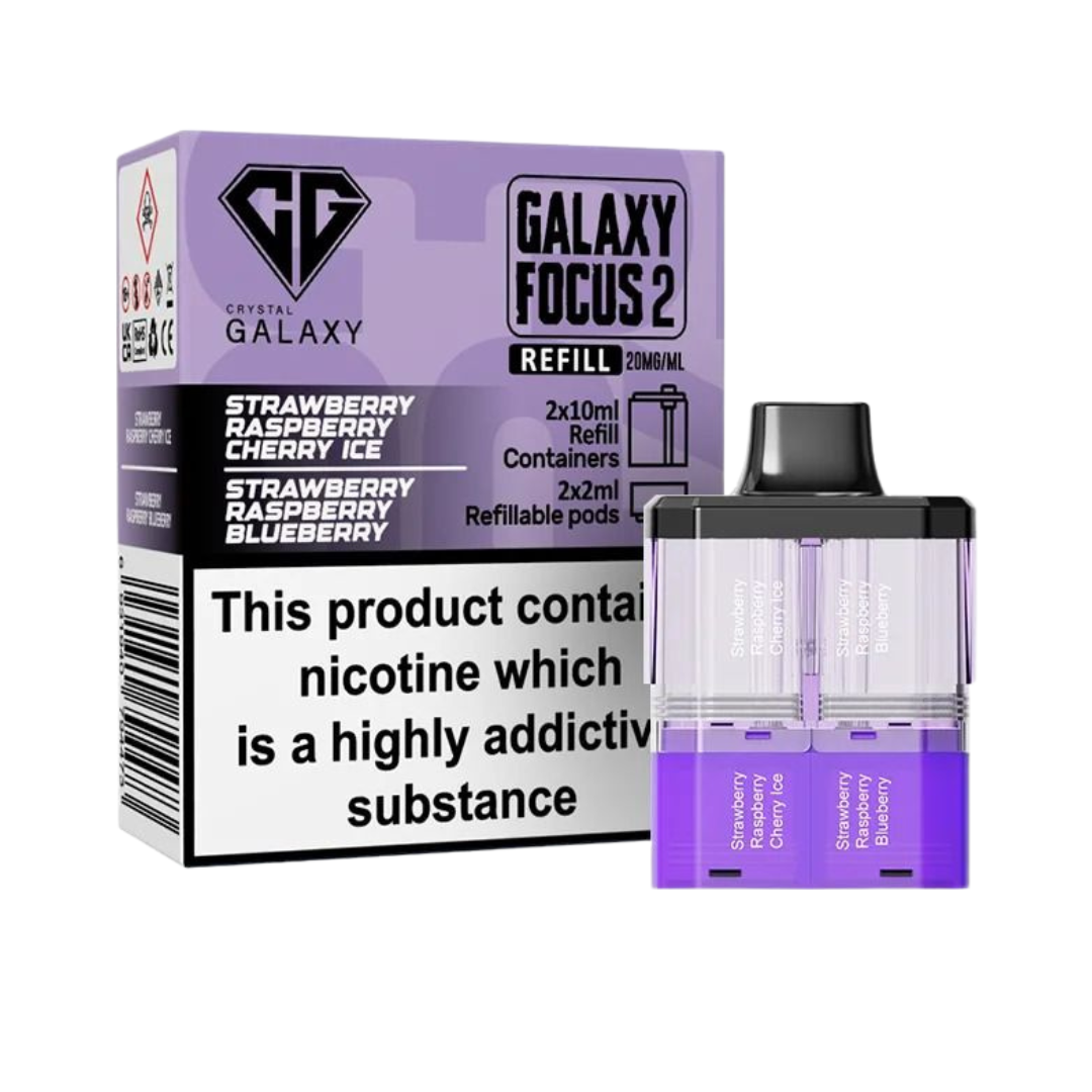Crystal Galaxy Focus 2 – 30K Puff Prefilled Pods