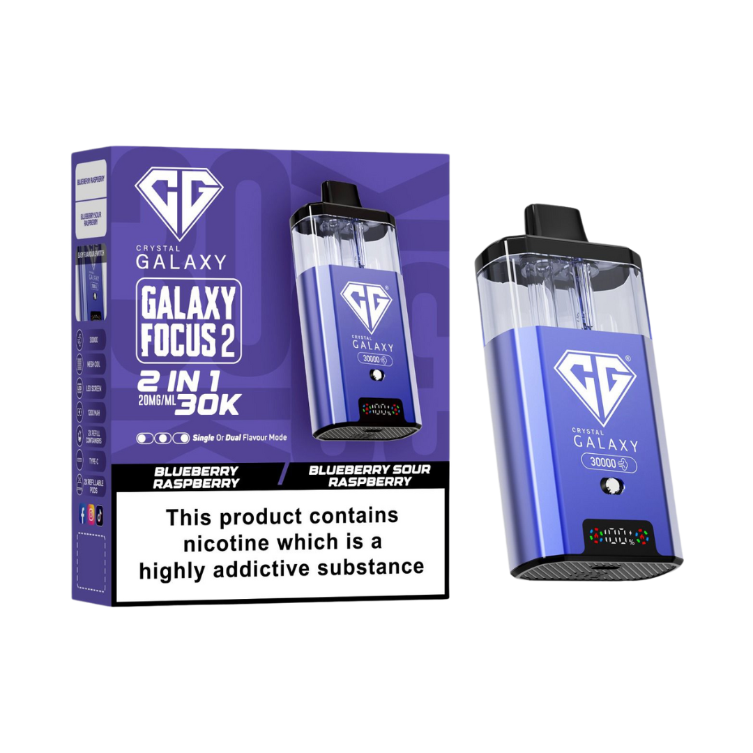 Crystal Galaxy Focus 2 – 30K Puffs  Pod Kit