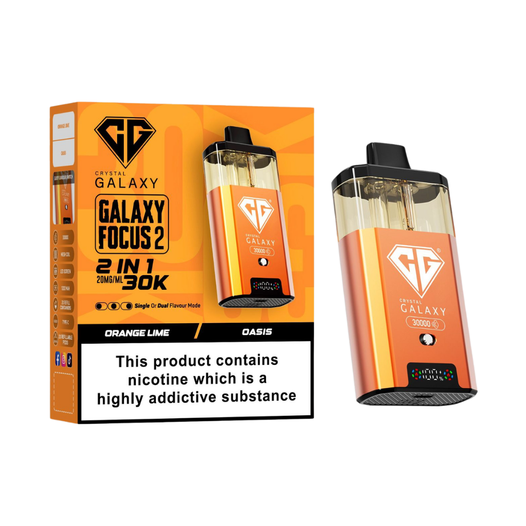 Crystal Galaxy Focus 2 – 30K Puffs  Pod Kit