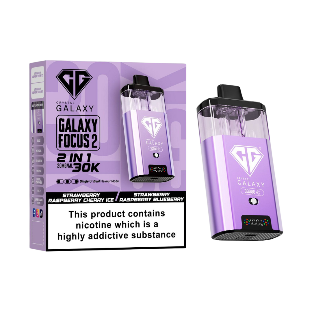 Crystal Galaxy Focus 2 – 30K Puffs  Pod Kit