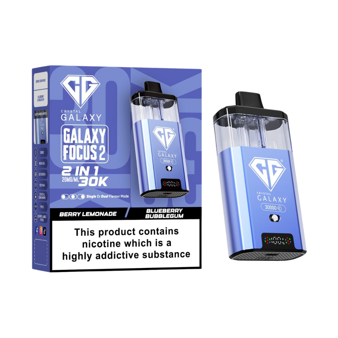 Crystal Galaxy Focus 2 – 30K Puffs  Pod Kit