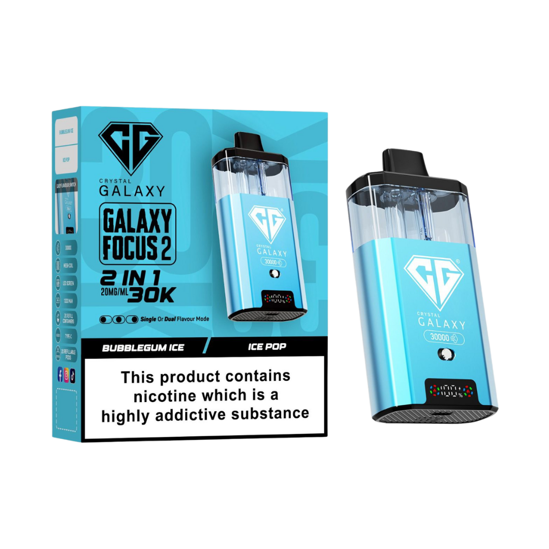 Crystal Galaxy Focus 2 – 30K Puffs  Pod Kit