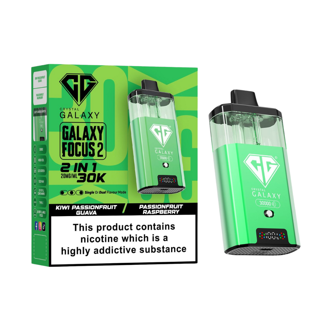 Crystal Galaxy Focus 2 – 30K Puffs  Pod Kit