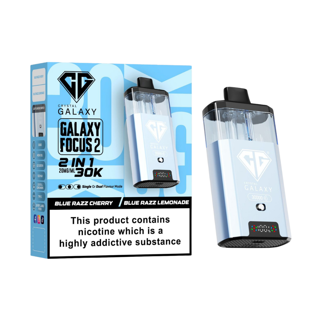 Crystal Galaxy Focus 2 – 30K Puffs  Pod Kit