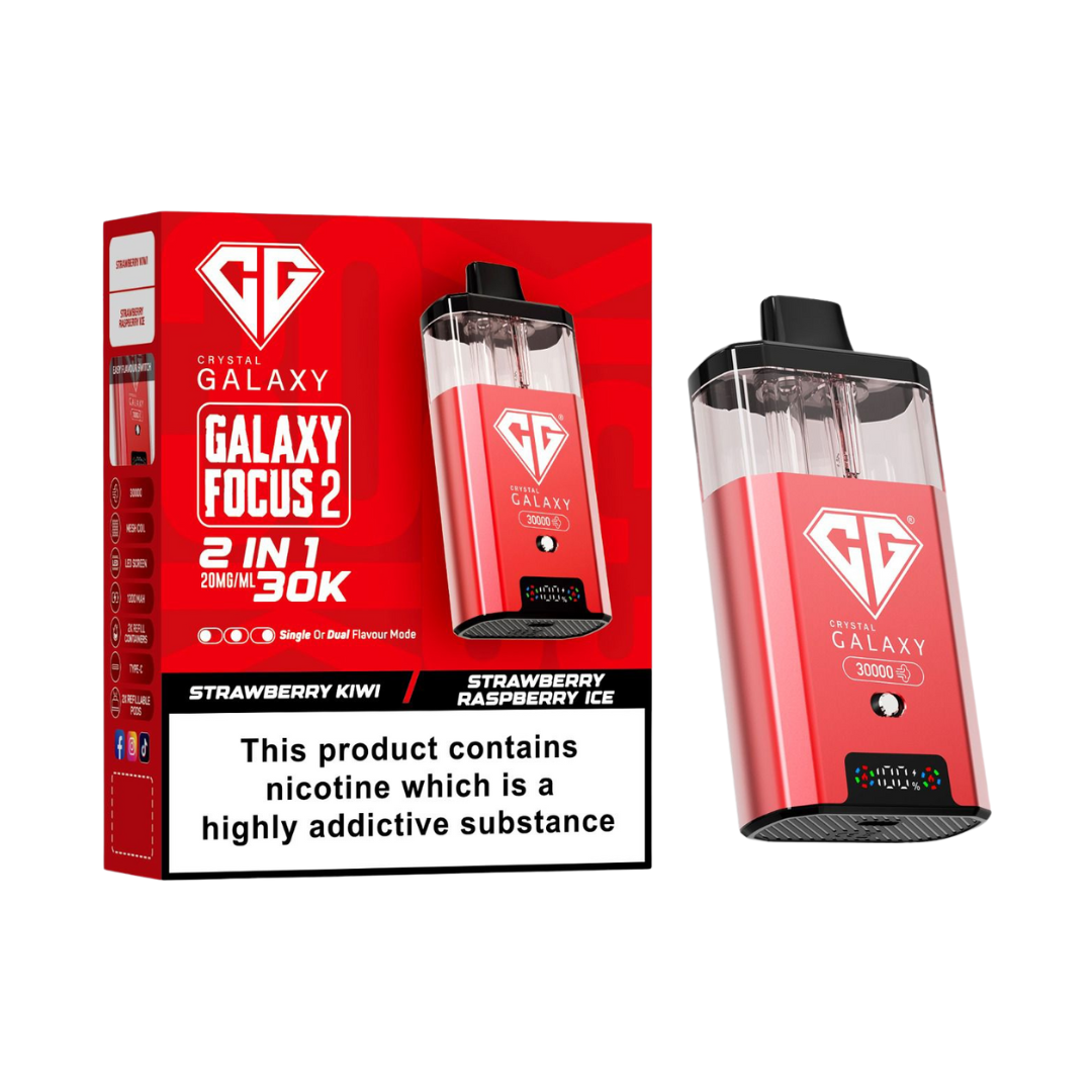 Crystal Galaxy Focus 2 – 30K Puffs  Pod Kit