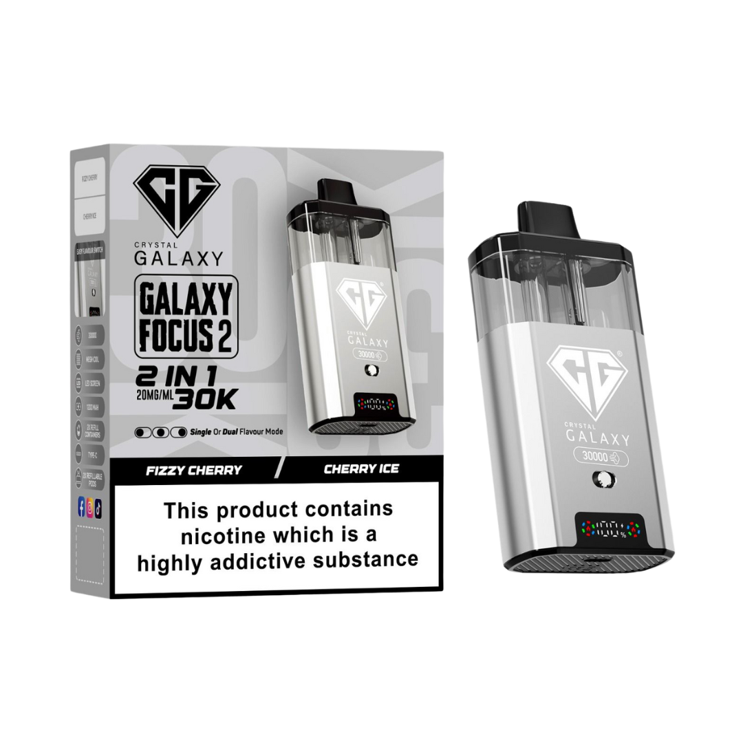 Crystal Galaxy Focus 2 – 30K Puffs  Pod Kit