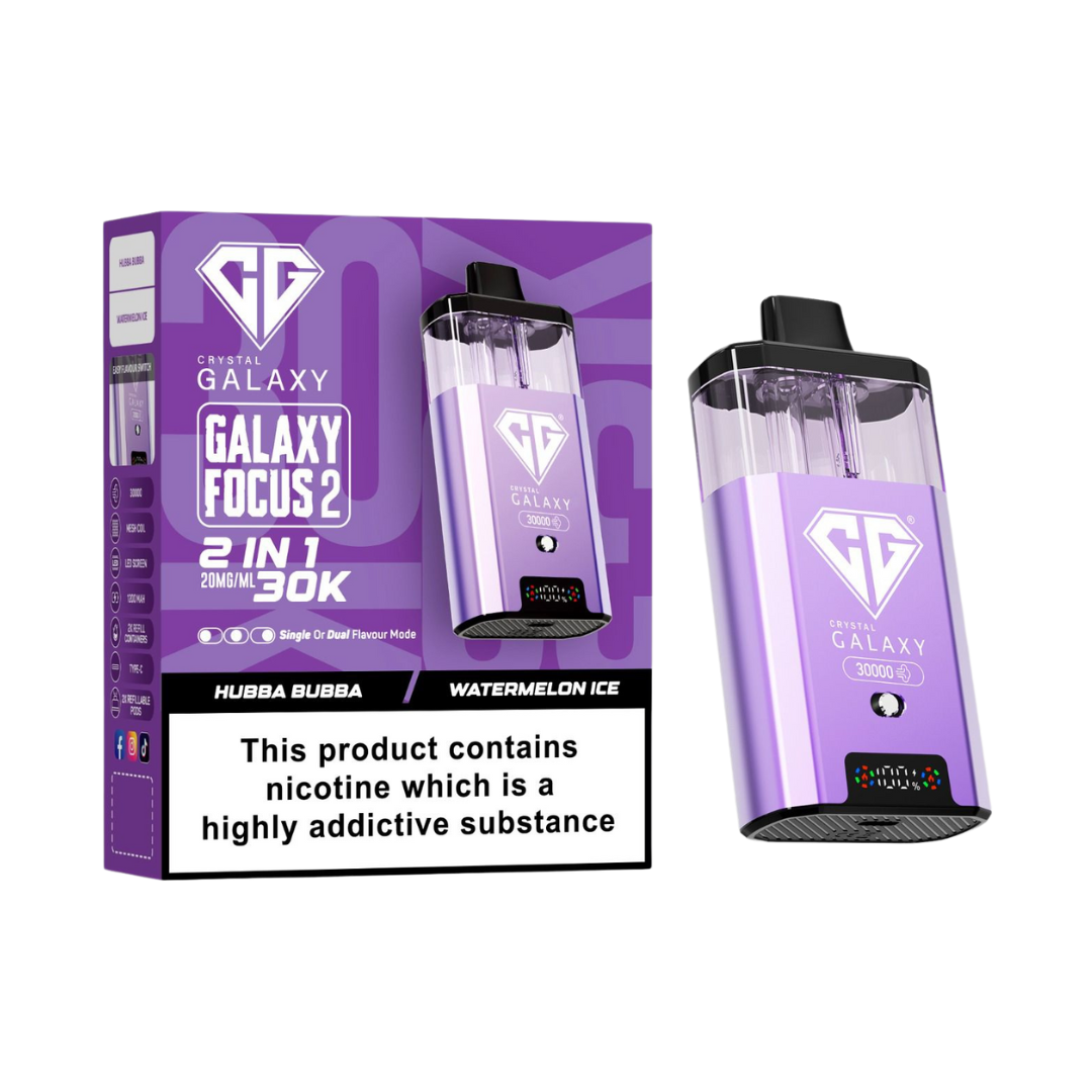 Crystal Galaxy Focus 2 – 30K Puffs  Pod Kit