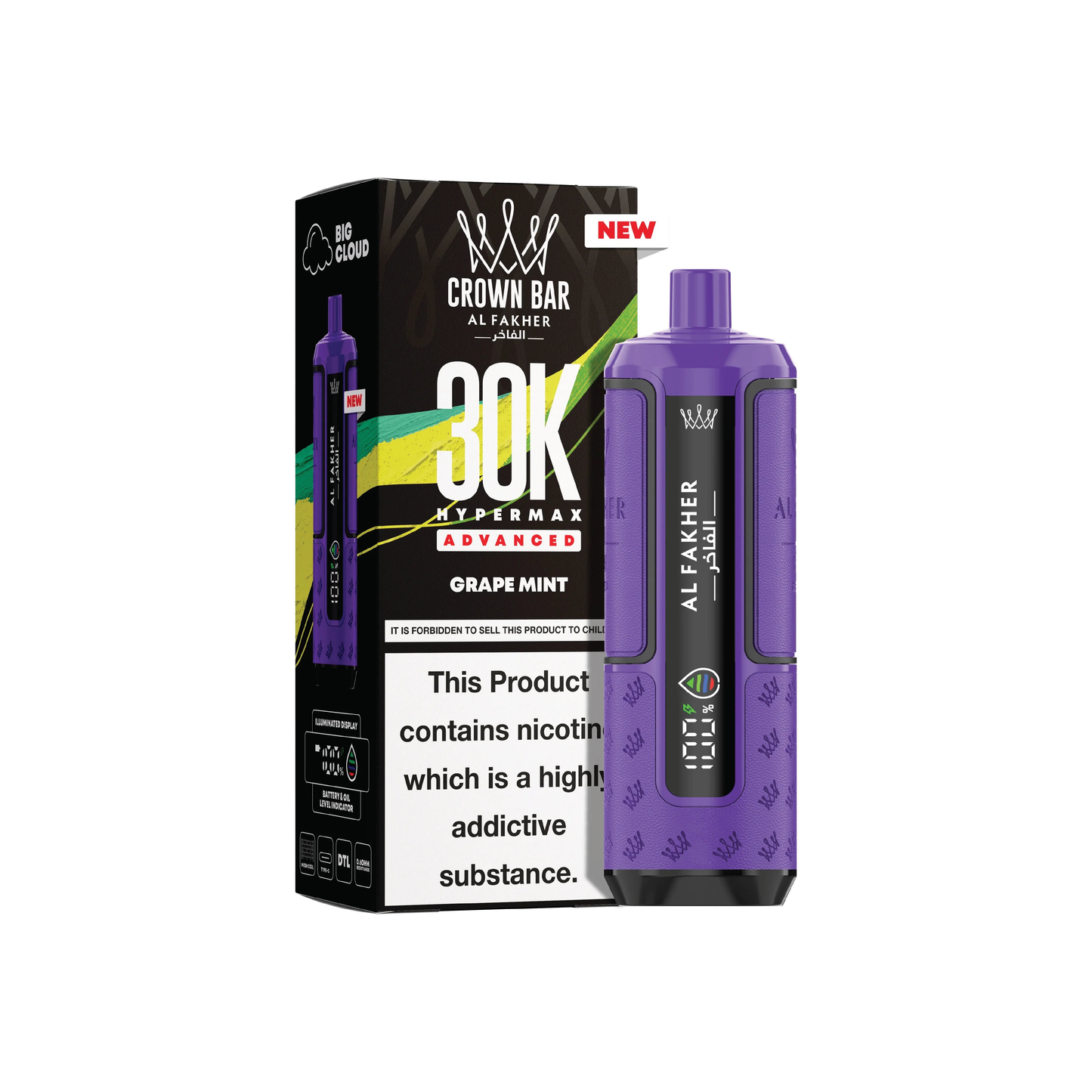 Al Fakher 30K Hypermax Vape Kit