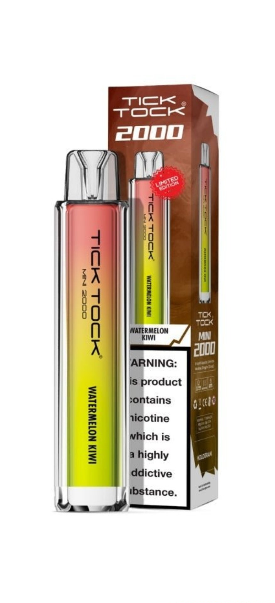 Tick Tock Mini 2k Rechargeable Vape
