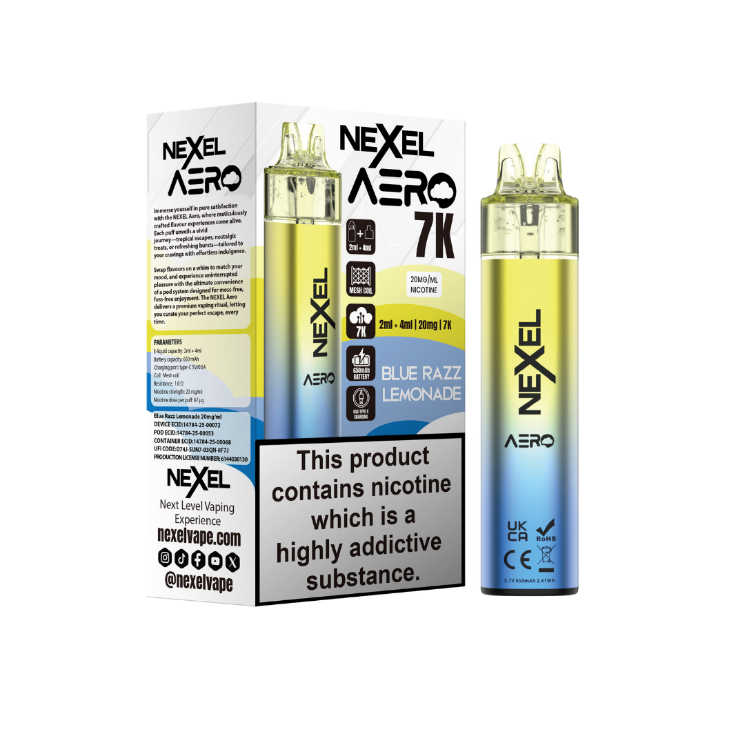 Nexel Aero 7000 Puffs Pod Kit