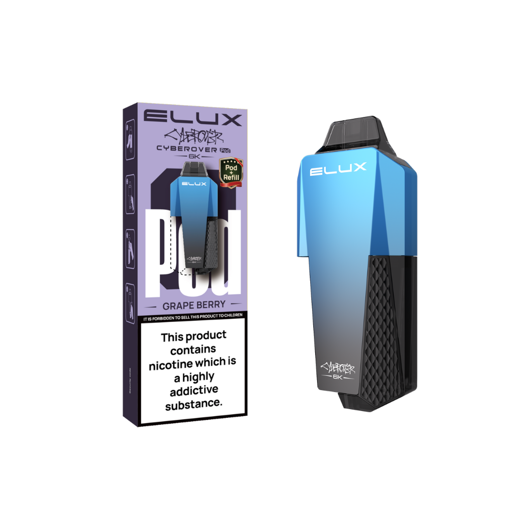 Elux Cyberover 6000 Puffs Prefilled Pods
