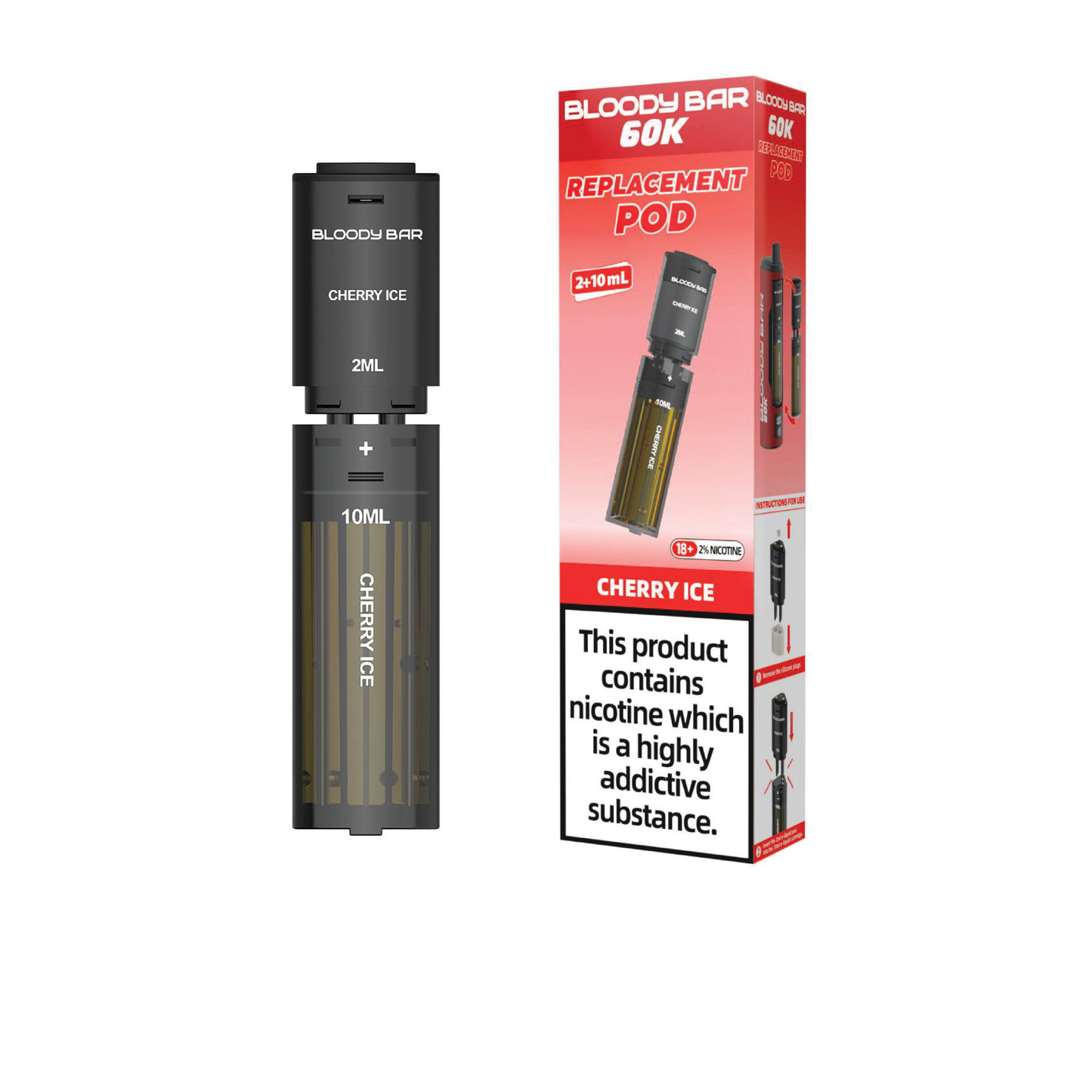 Bloodybar 60K Replacement Pods