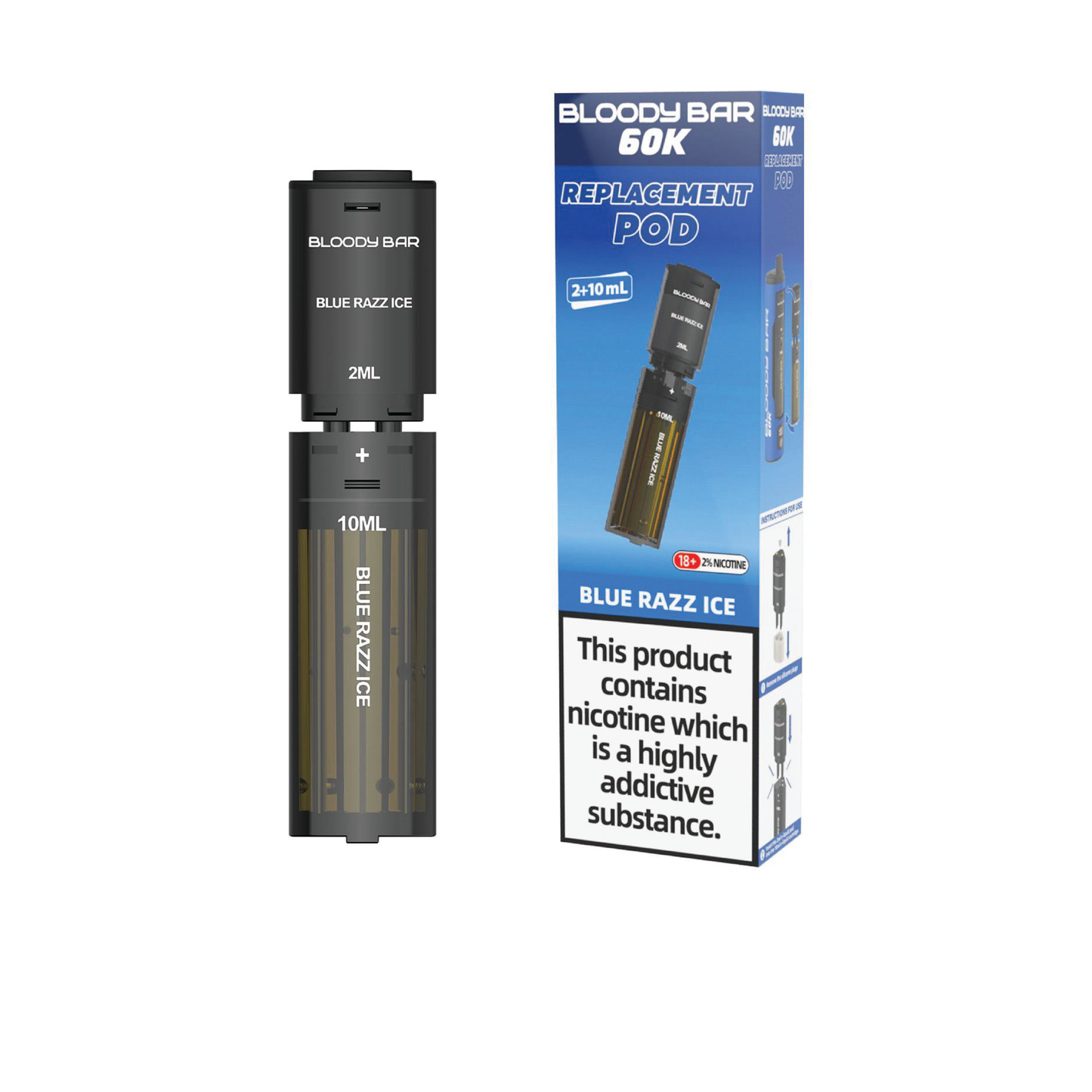 Bloodybar 60K Replacement Pods