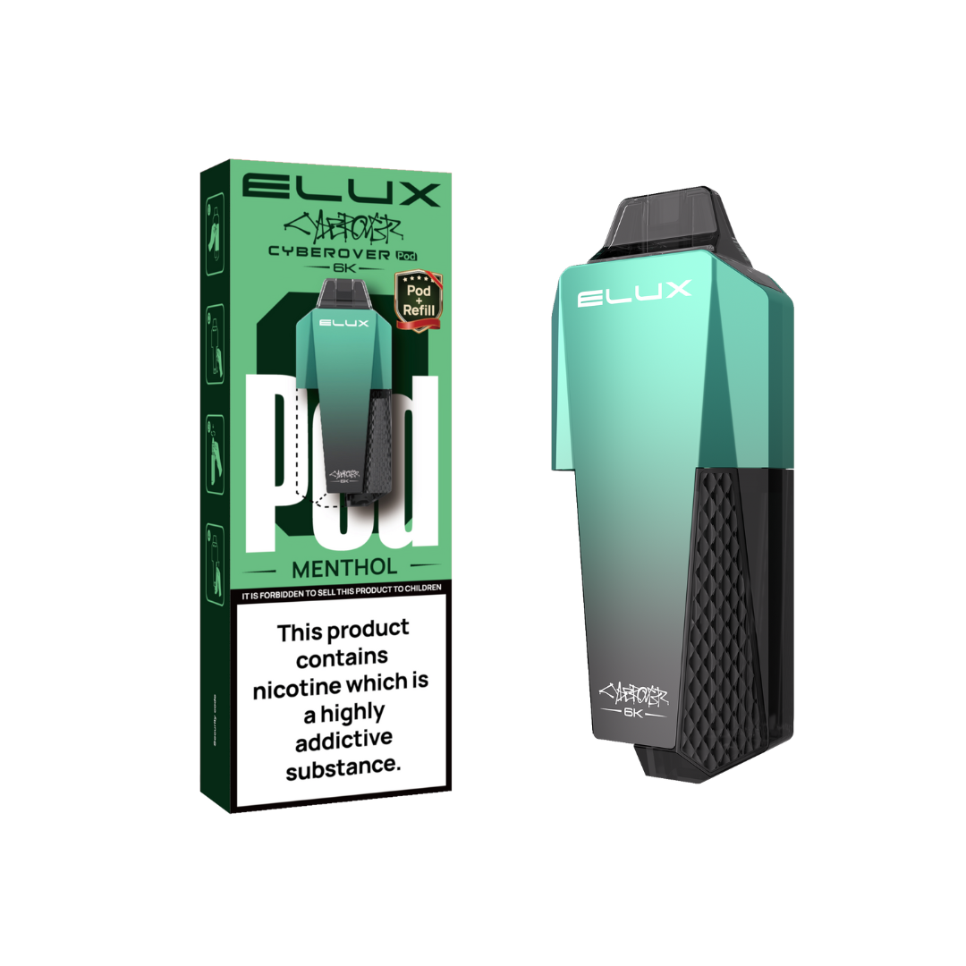 Elux Cyberover 6000 Puffs Prefilled Pods