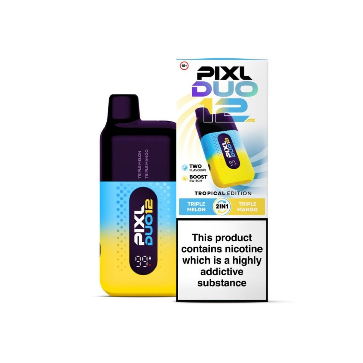 Pixl Duo 12000 Rechargeable Vape