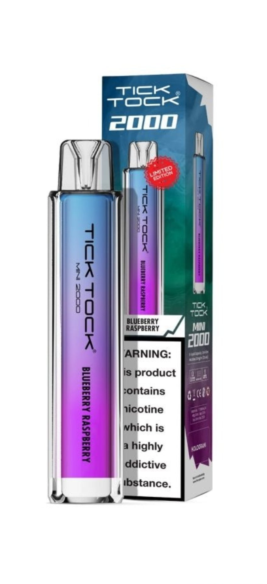 Tick Tock Mini 2k Rechargeable Vape