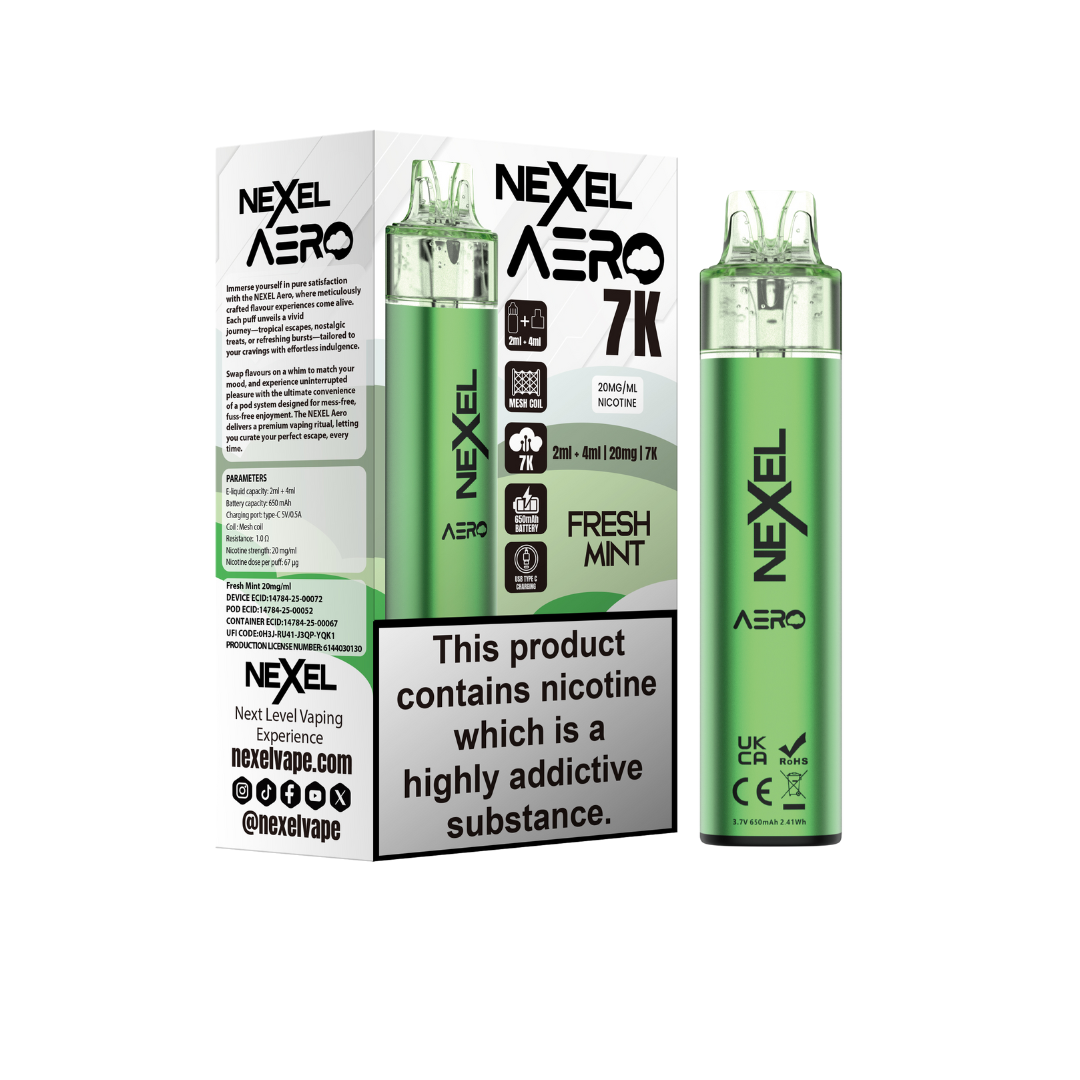 Nexel Aero 7000 Puffs Pod Kit