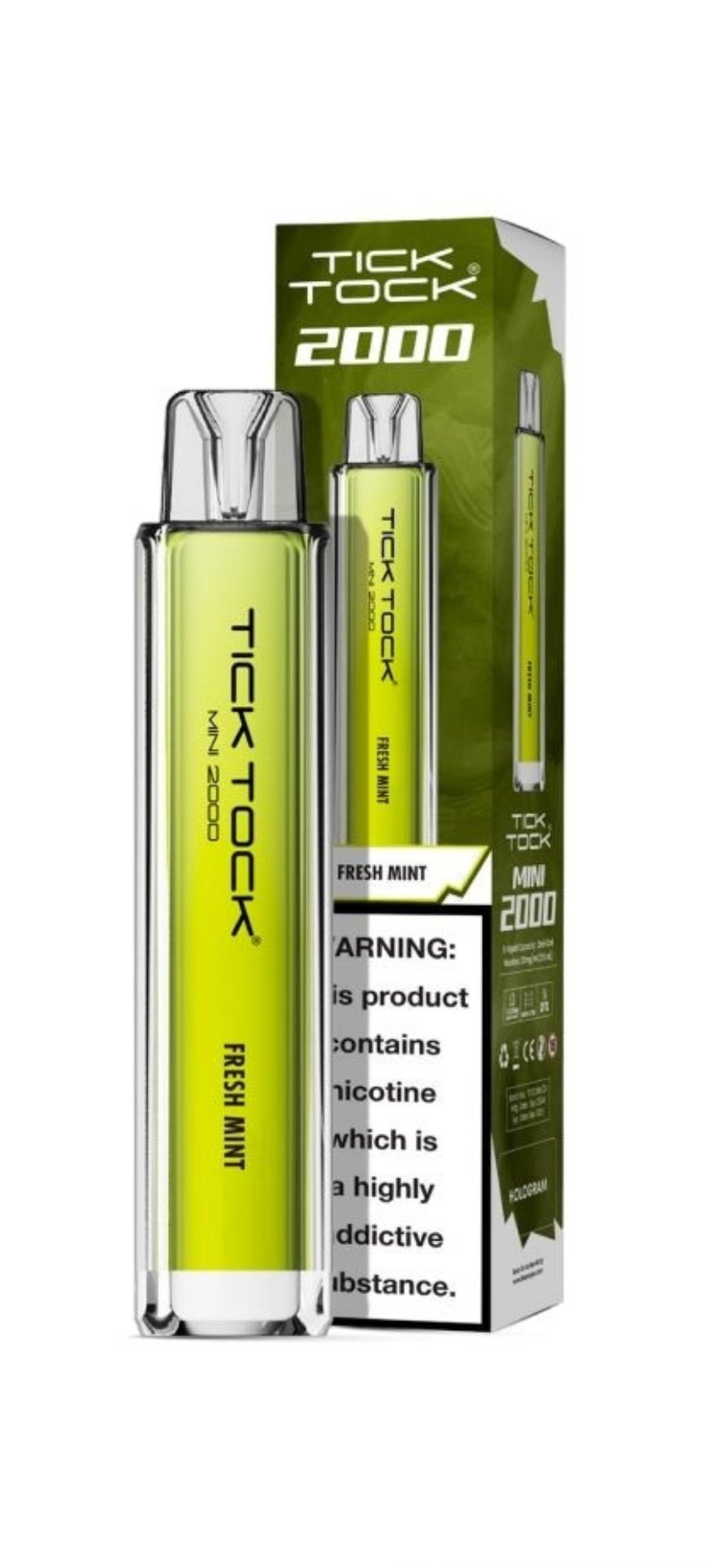 Tick Tock Mini 2k Rechargeable Vape