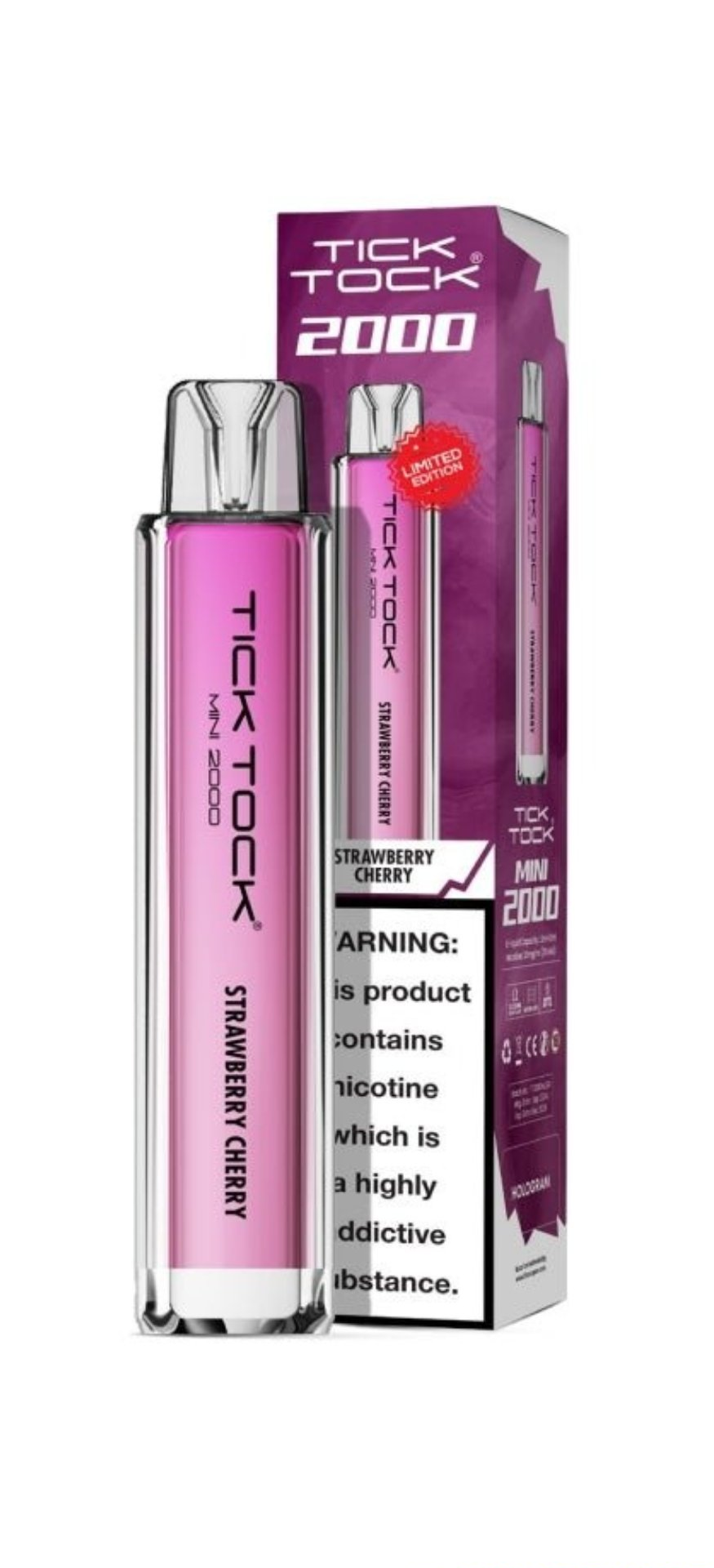 Tick Tock Mini 2k Rechargeable Vape