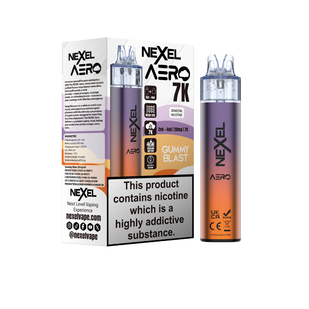 Nexel Aero 7000 Puffs Pod Kit