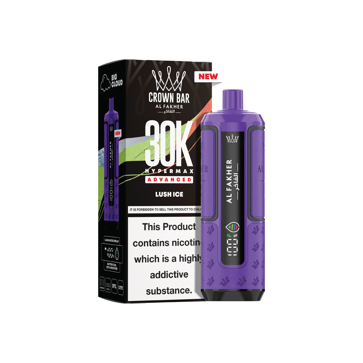 Al Fakher 30K Hypermax Vape Kit