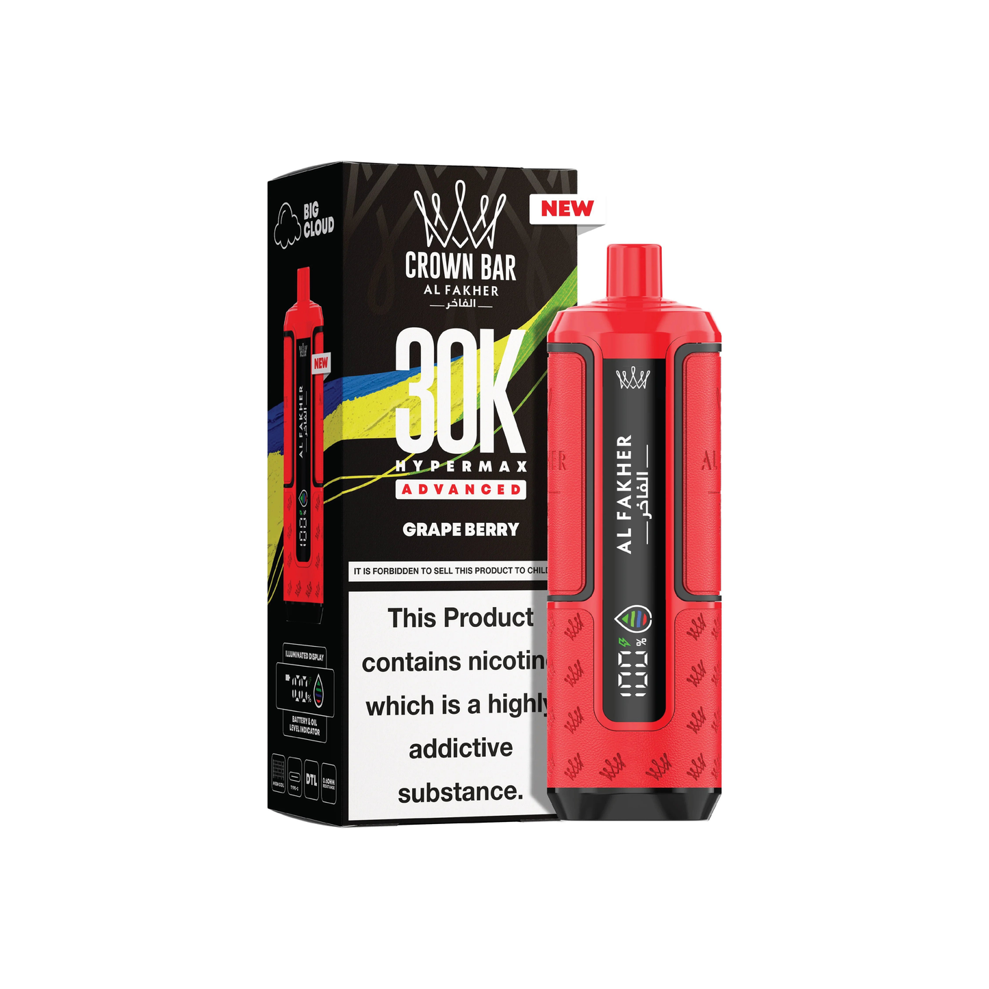 Al Fakher 30K Hypermax Vape Kit