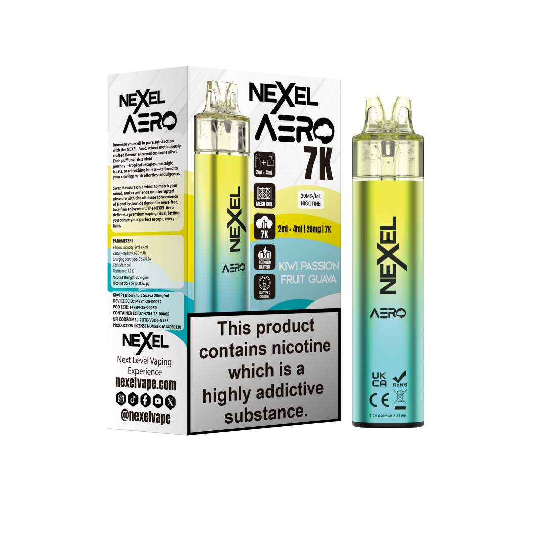 Nexel Aero 7000 Puffs Pod Kit