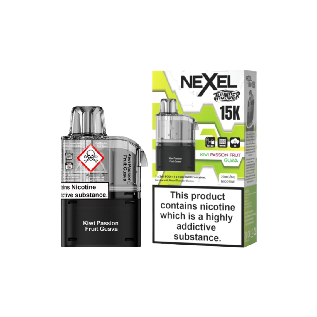 Nexel Thunder 15K Prefilled Pods