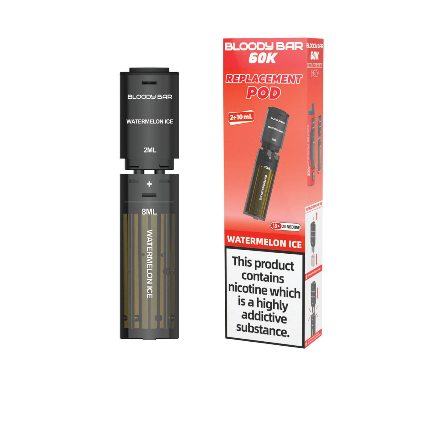 Bloodybar 60K Replacement Pods